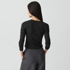 Tiny Long-Sleeve Tee in Organic Cotton