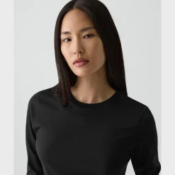 Tiny Long-Sleeve Tee in Organic Cotton