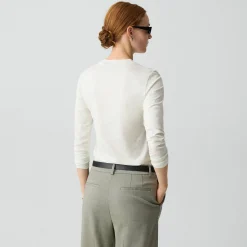 Tiny Long-Sleeve Tee in Organic Cotton