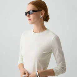 Tiny Long-Sleeve Tee in Organic Cotton