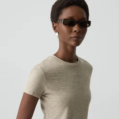 Tiny Tee in Organic Slub Cotton