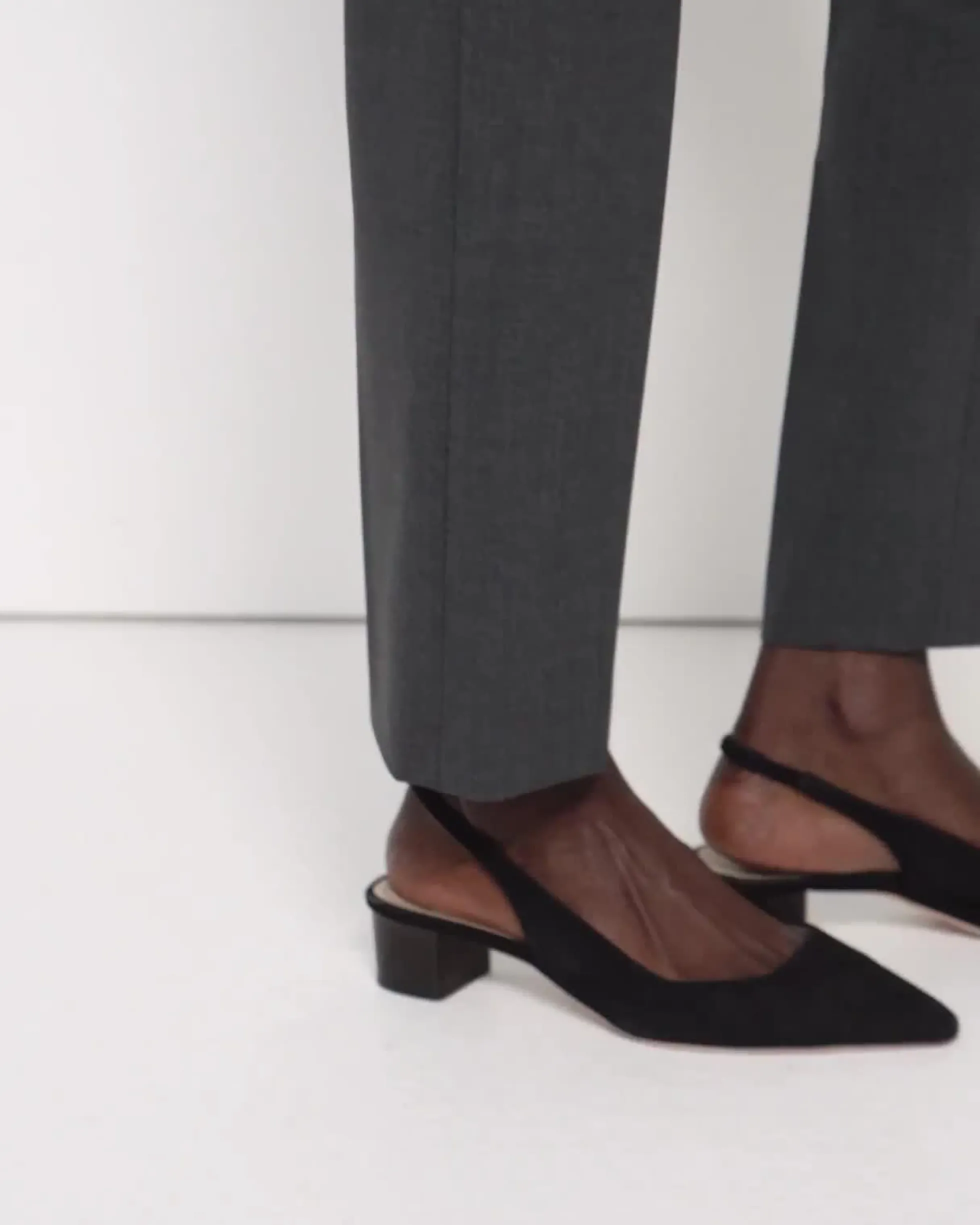 Treeca Full Length Pant in Good Wool