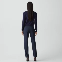 Treeca Full Length Pant in Good Wool
