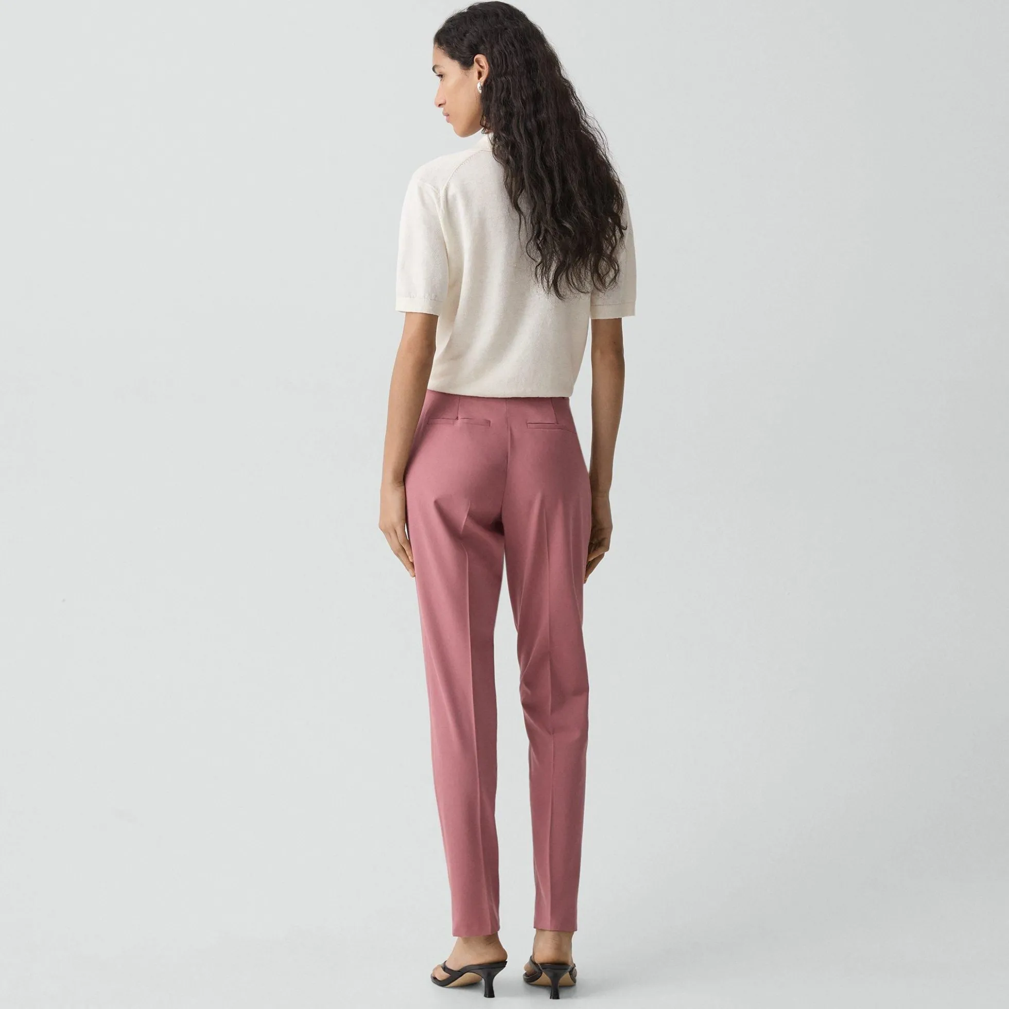 Treeca Full Length Pant in Good Wool
