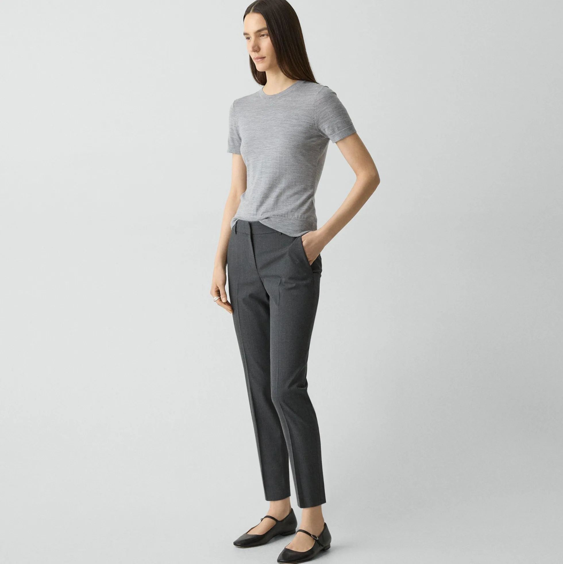 Treeca Pant in Good Wool