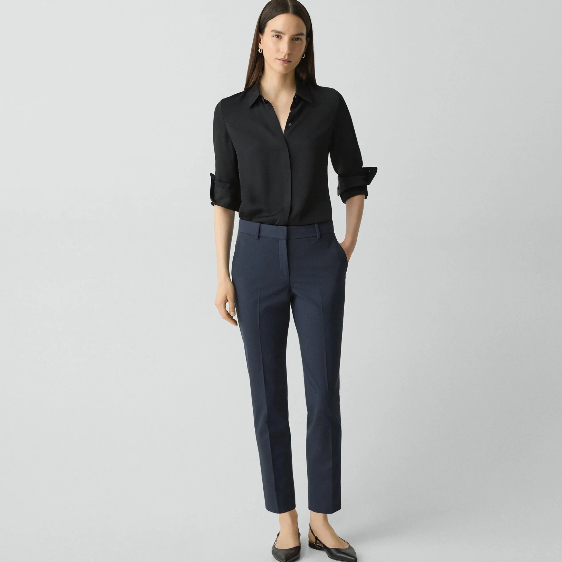 Treeca Pant in Good Wool