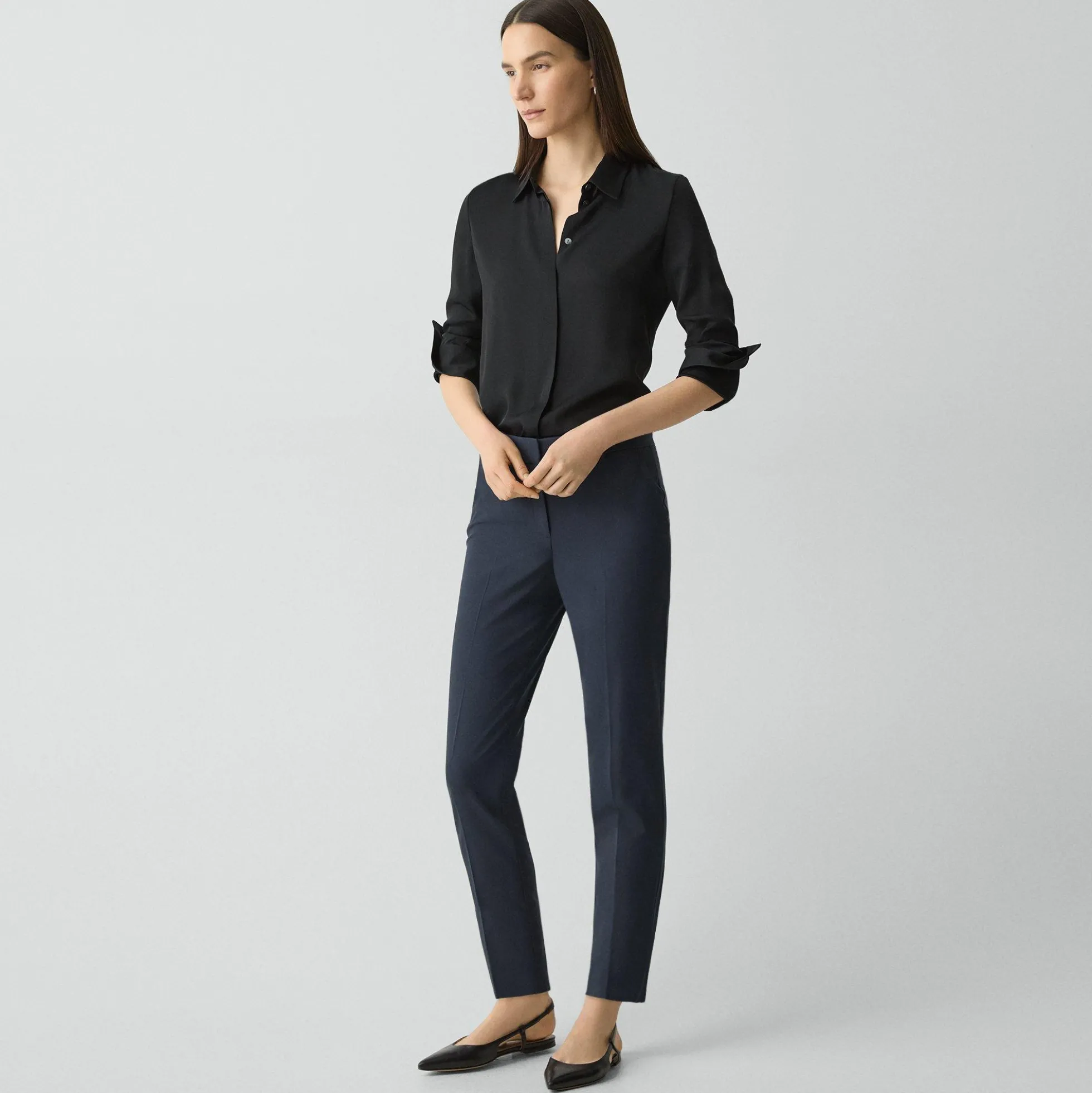 Treeca Pant in Good Wool