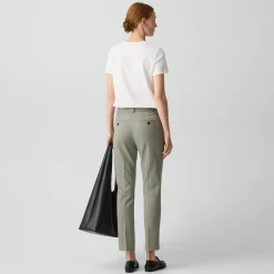 Treeca Pant in Wool Gabardine