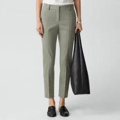 Treeca Pant in Wool Gabardine