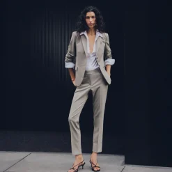Treeca Pant in Wool Gabardine