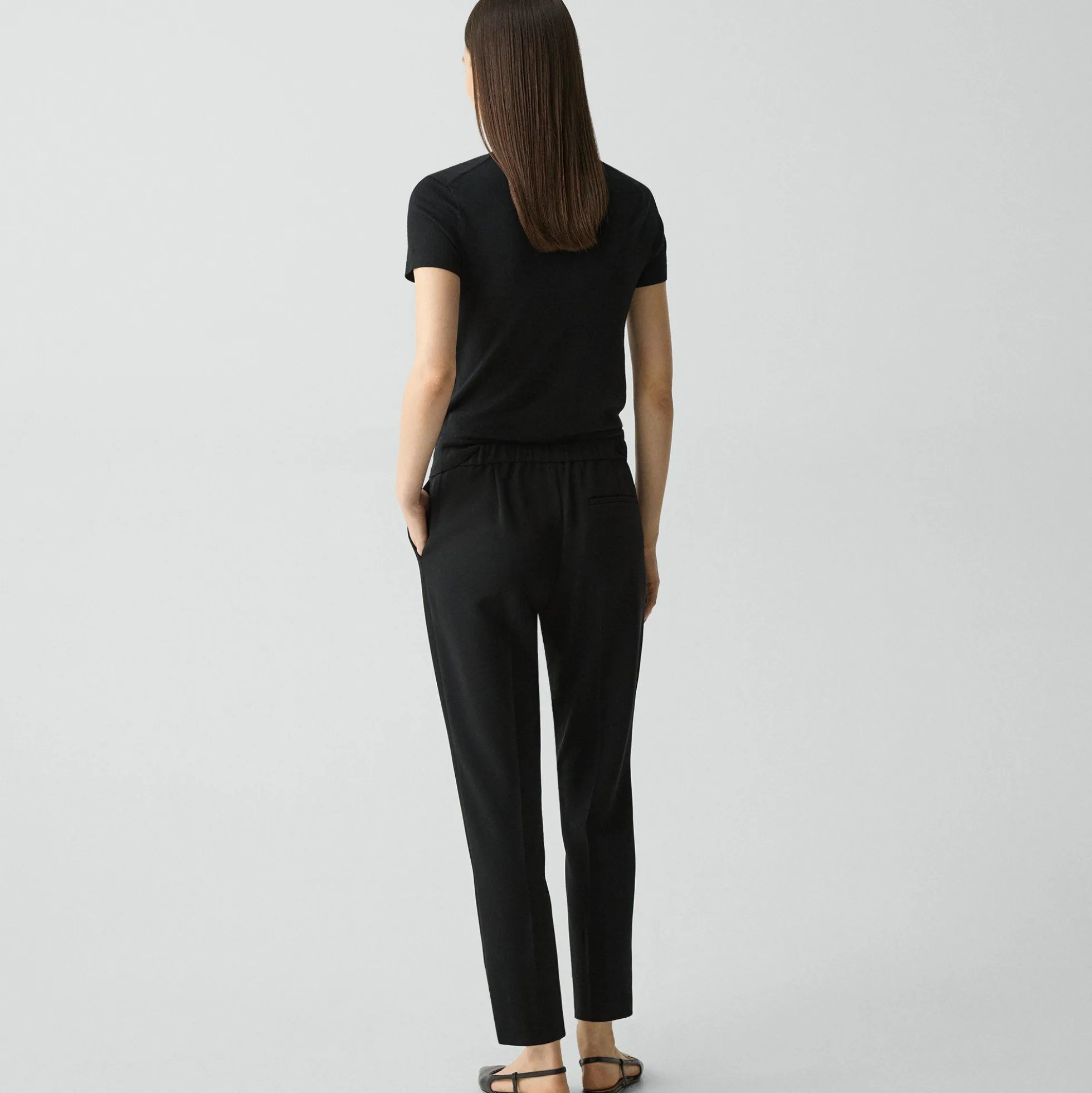 Treeca Pull-On Pant in Admiral Crepe