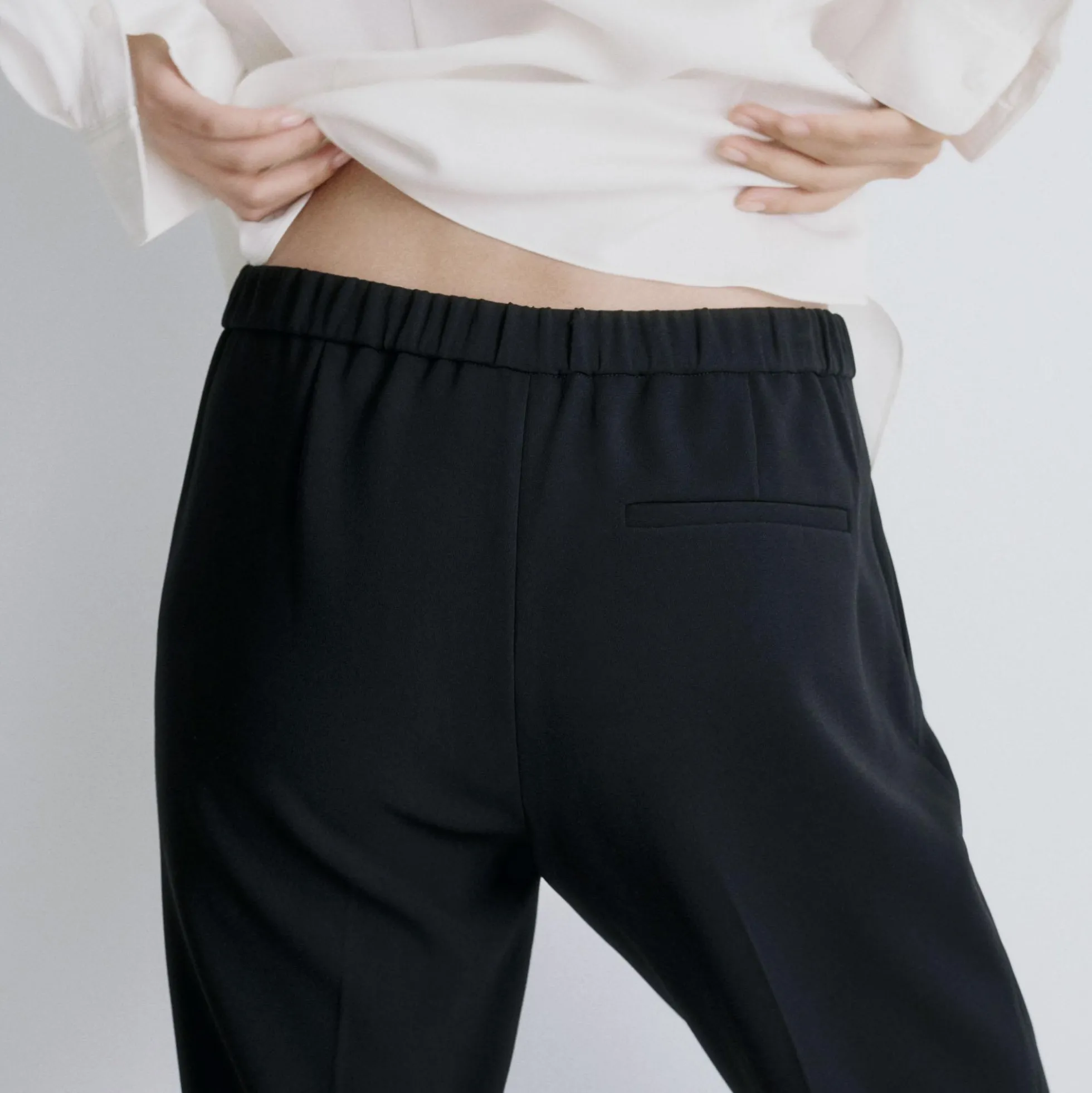 Treeca Pull-On Pant in Admiral Crepe