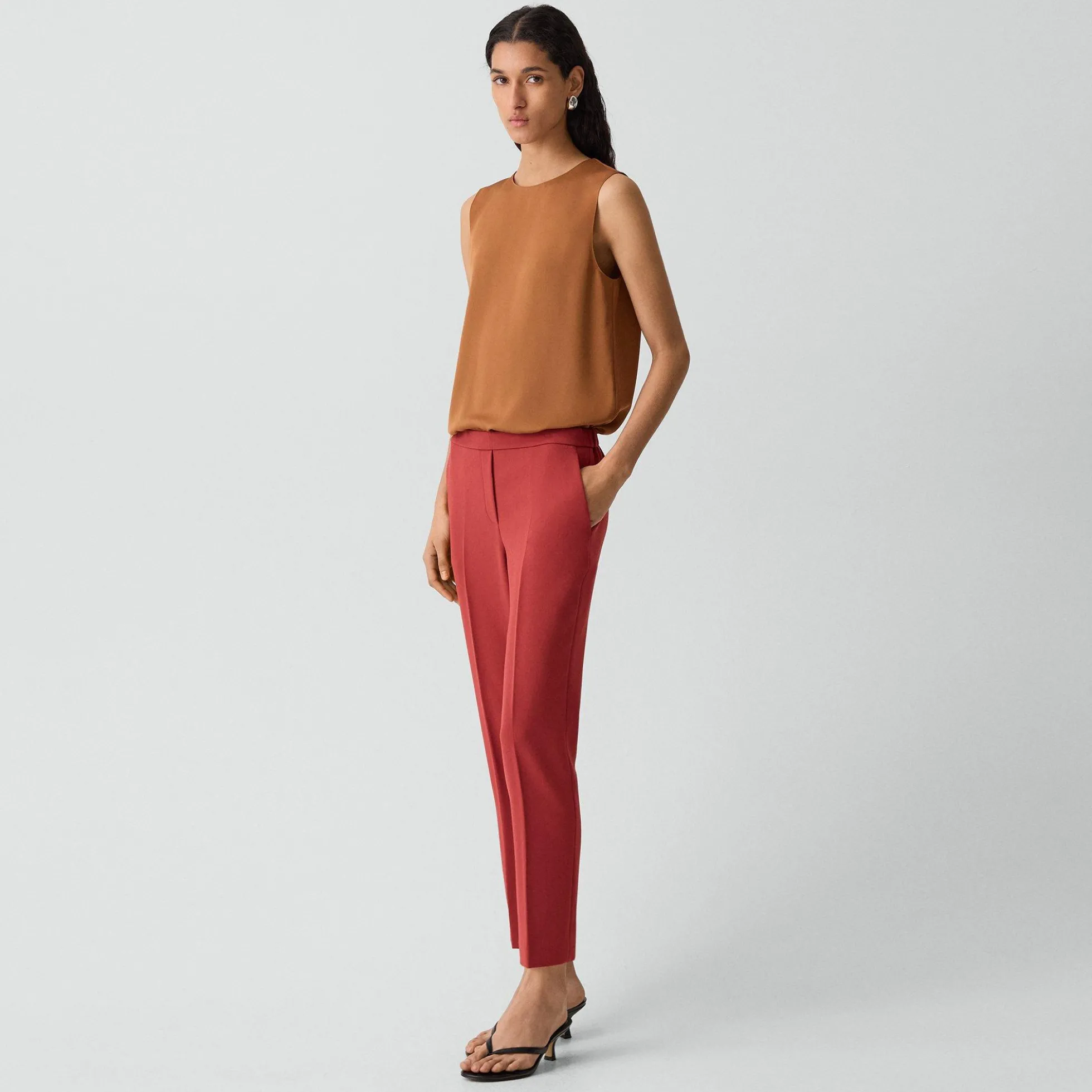 Treeca Pull-On Pant in Admiral Crepe