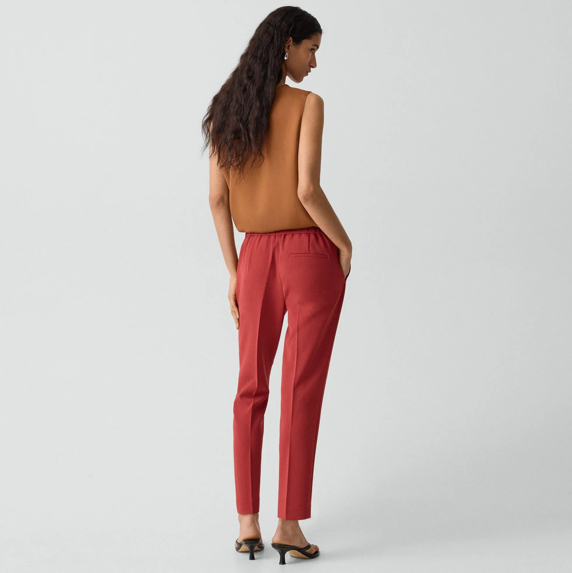 Treeca Pull-On Pant in Admiral Crepe