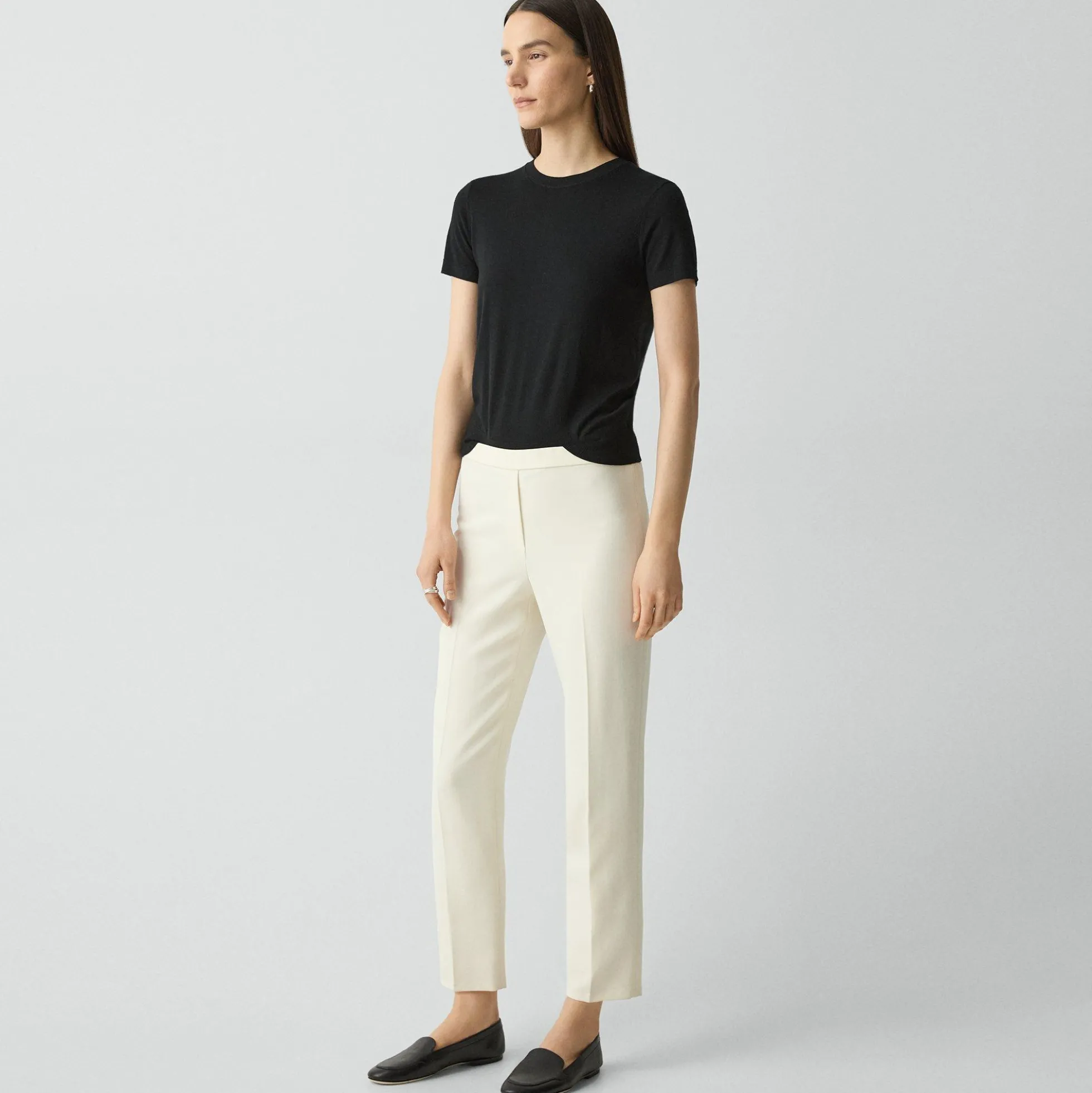 Treeca Pull-On Pant in Admiral Crepe