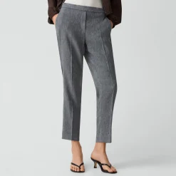 Treeca Pull-On Pant in Fluid Linen