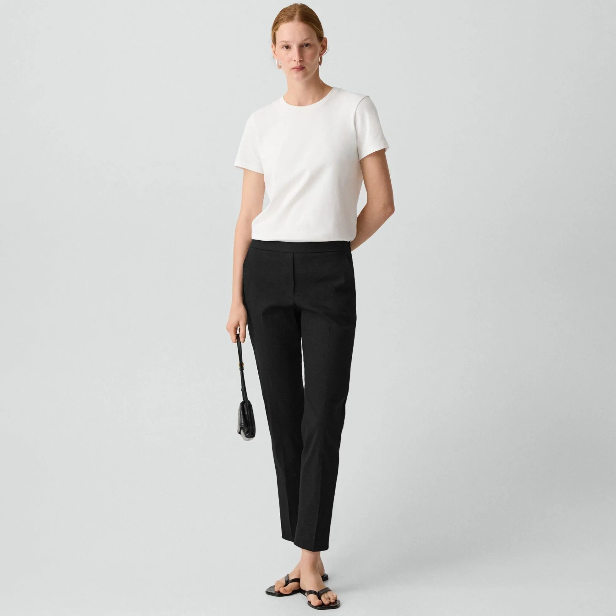 Treeca Pull-On Pant in Good Linen