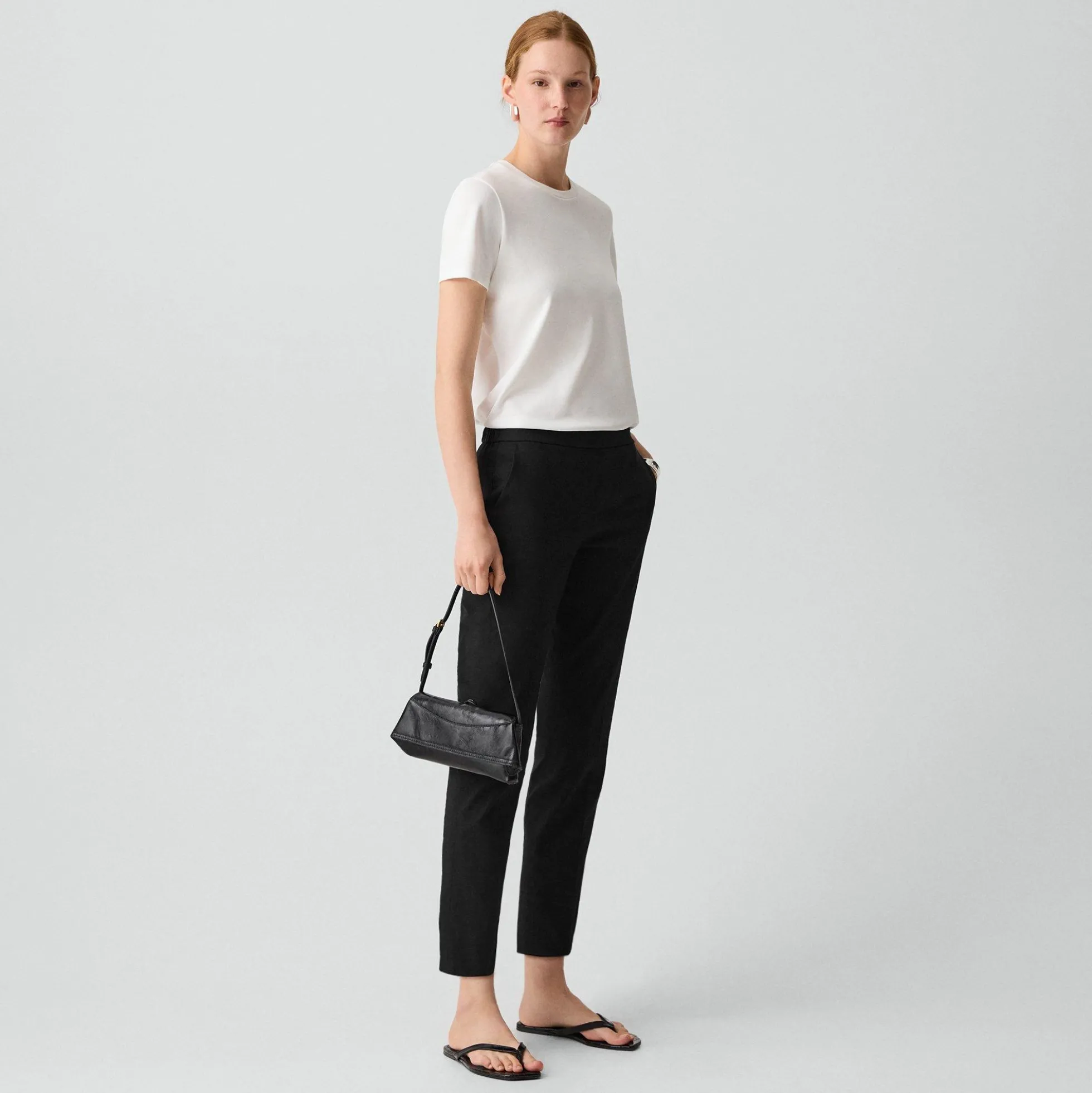 Treeca Pull-On Pant in Good Linen