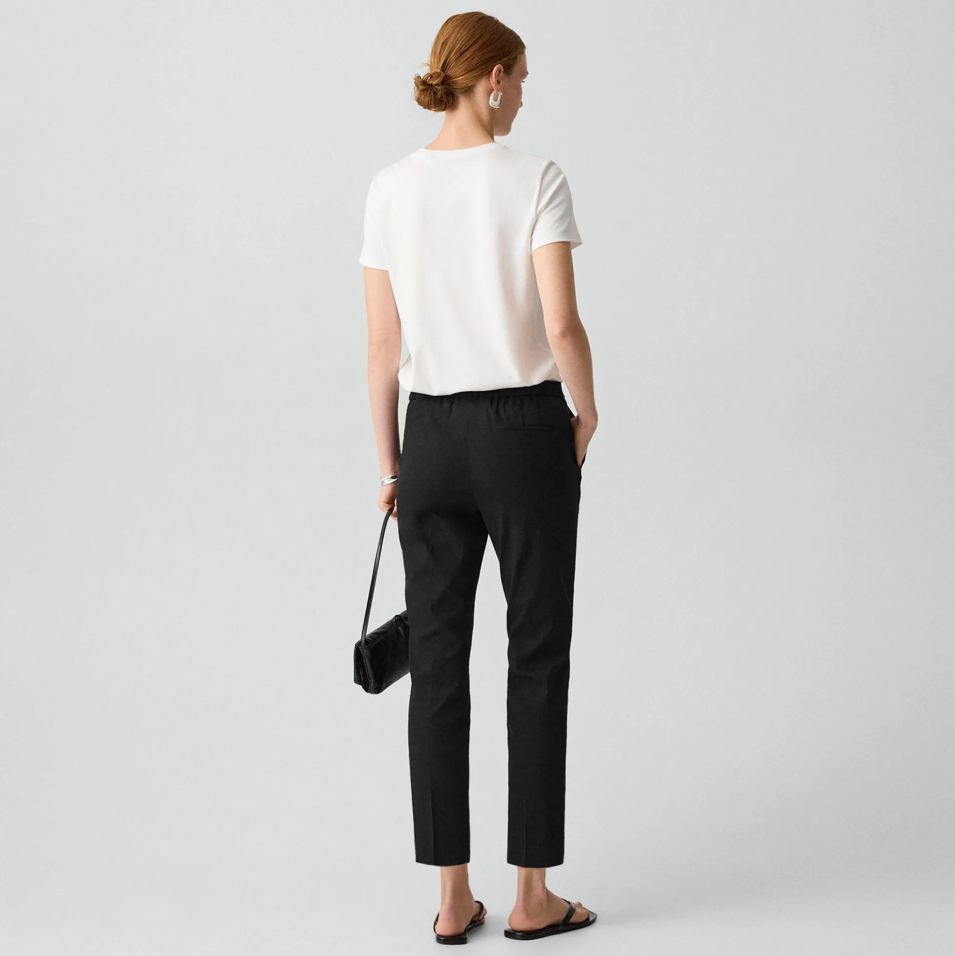 Treeca Pull-On Pant in Good Linen