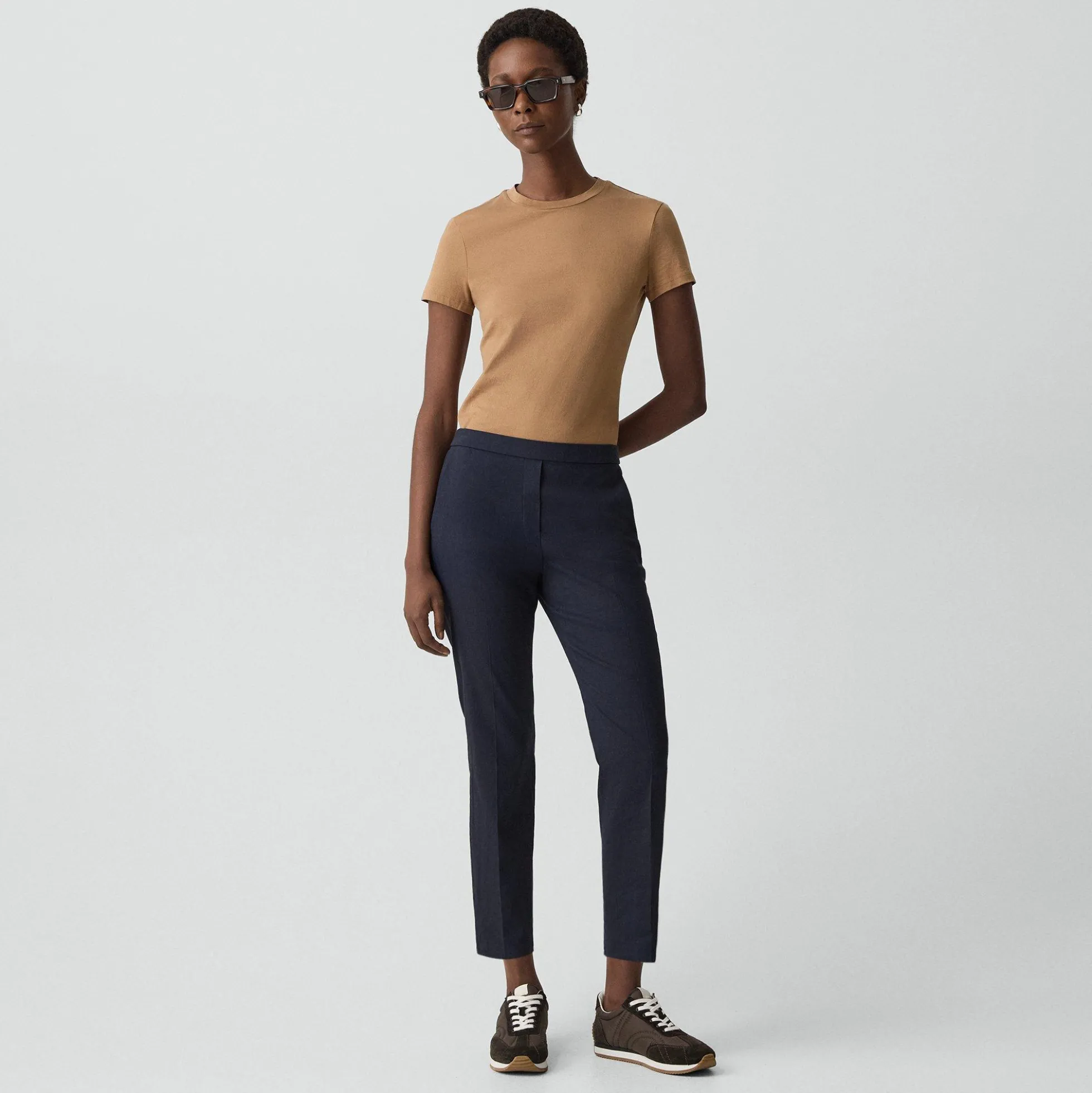 Treeca Pull-On Pant in Good Linen