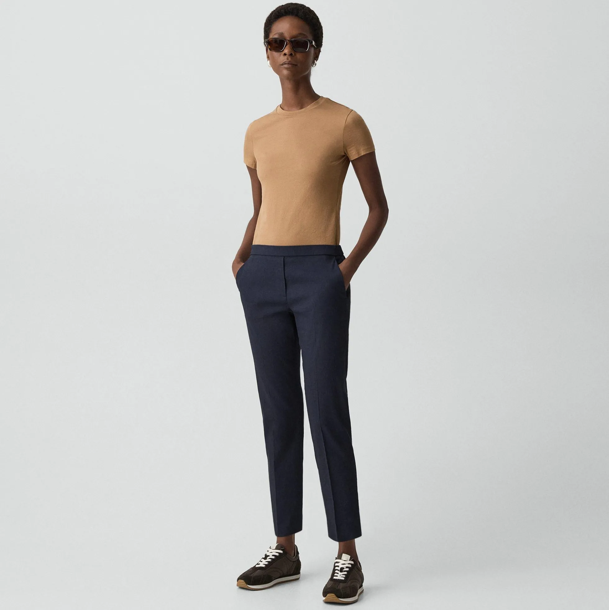 Treeca Pull-On Pant in Good Linen