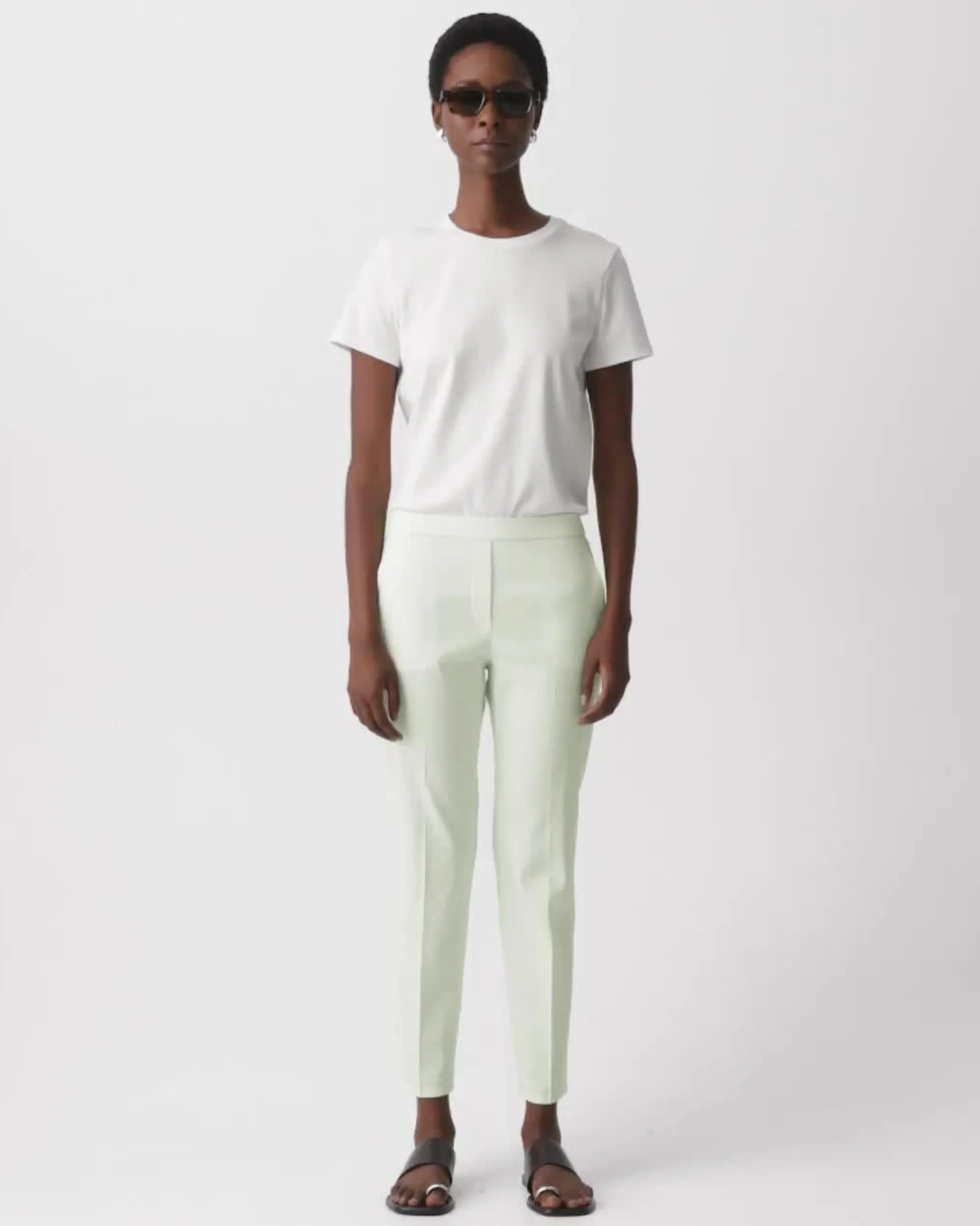 Treeca Pull-On Pant in Good Linen
