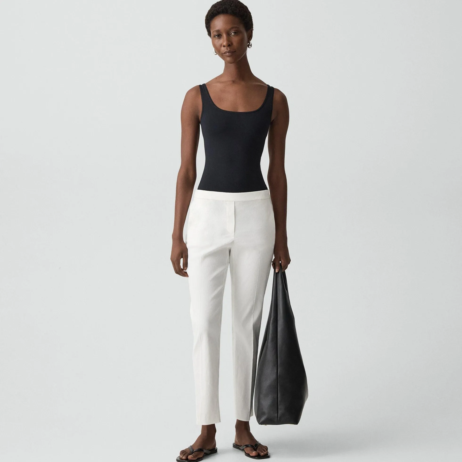 Treeca Pull-On Pant in Good Linen