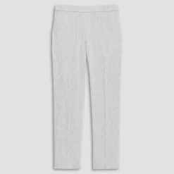 Treeca Pull-On Pant in Textured Linen