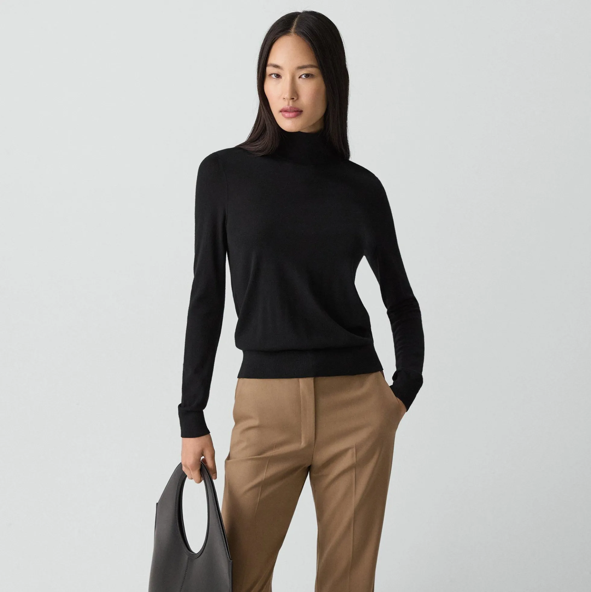 Turtleneck Sweater in Regal Wool