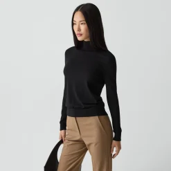 Turtleneck Sweater in Regal Wool