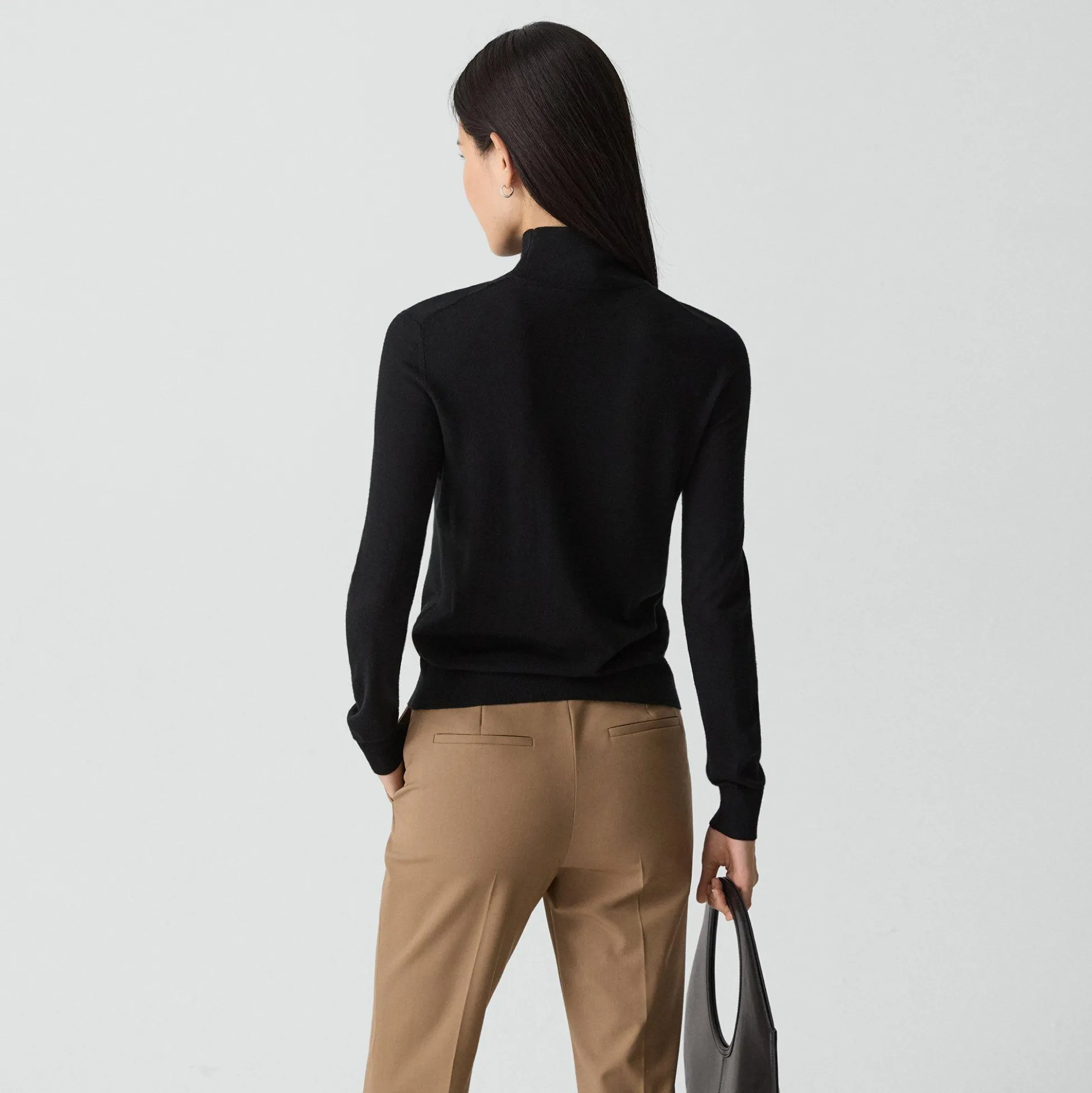 Turtleneck Sweater in Regal Wool