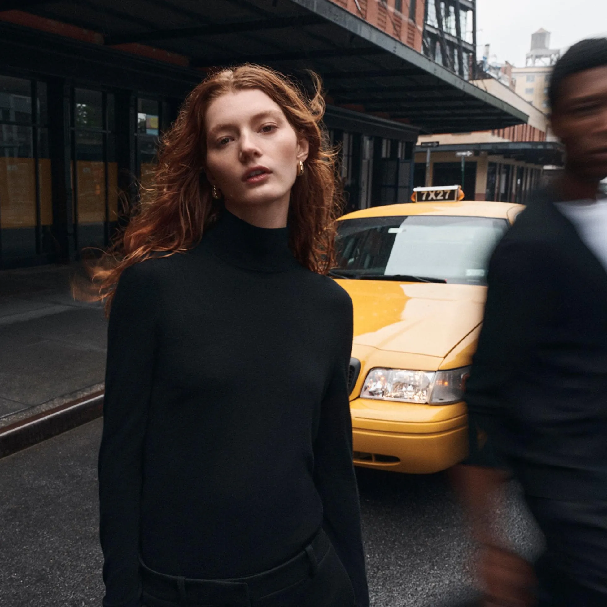 Turtleneck Sweater in Regal Wool