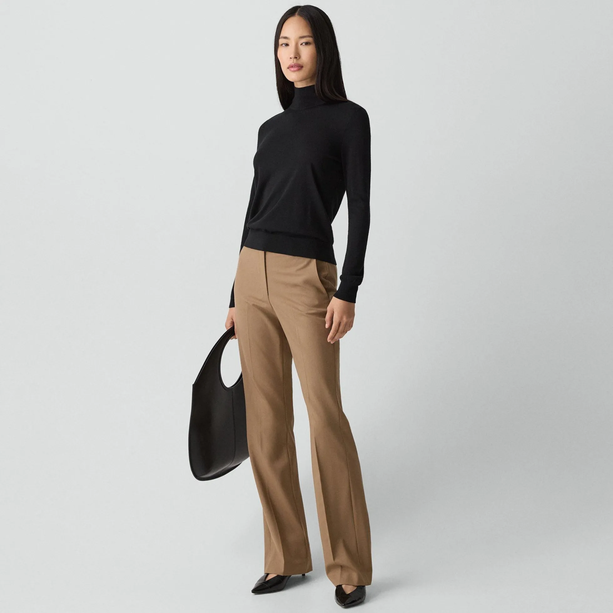 Turtleneck Sweater in Regal Wool