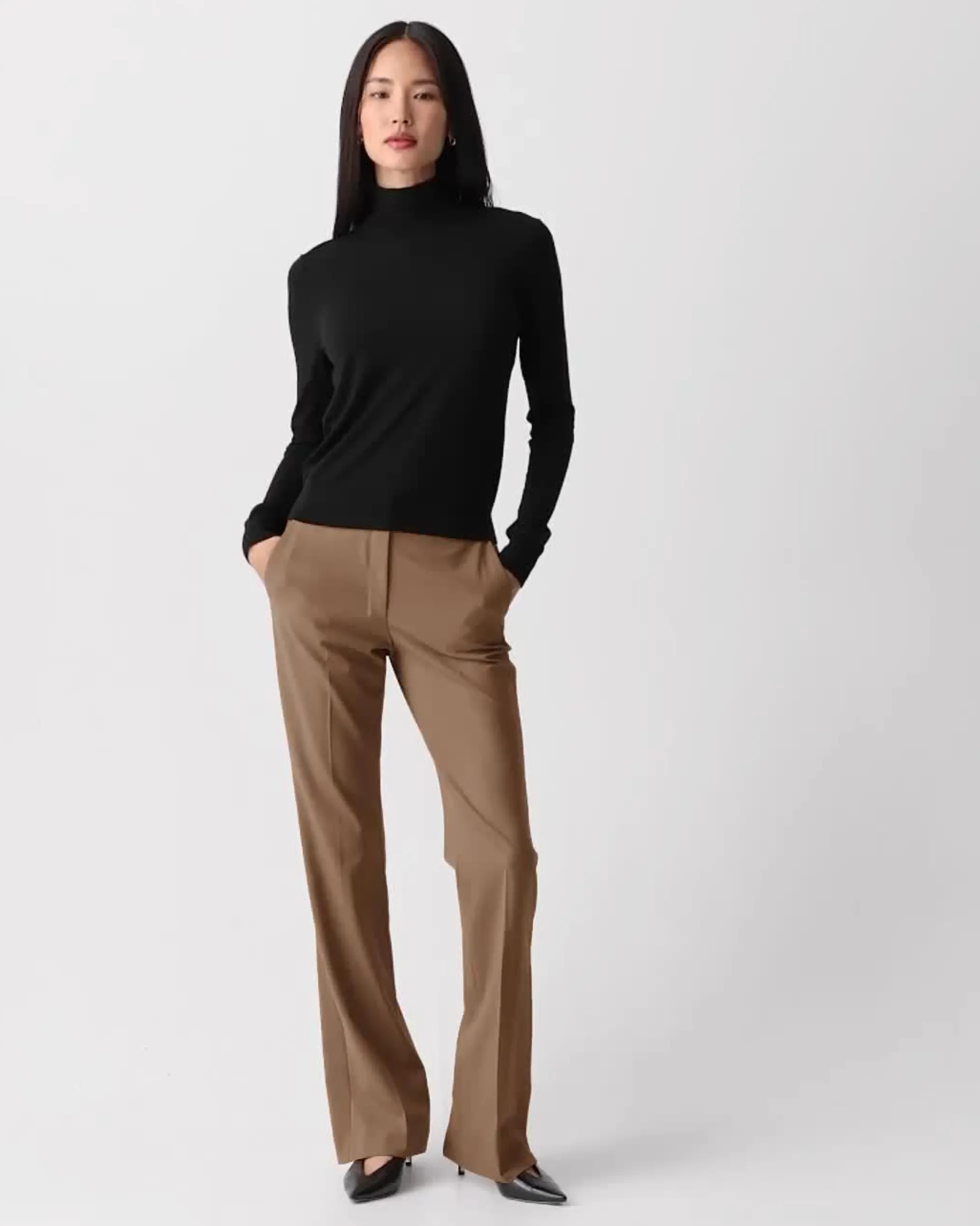 Turtleneck Sweater in Regal Wool