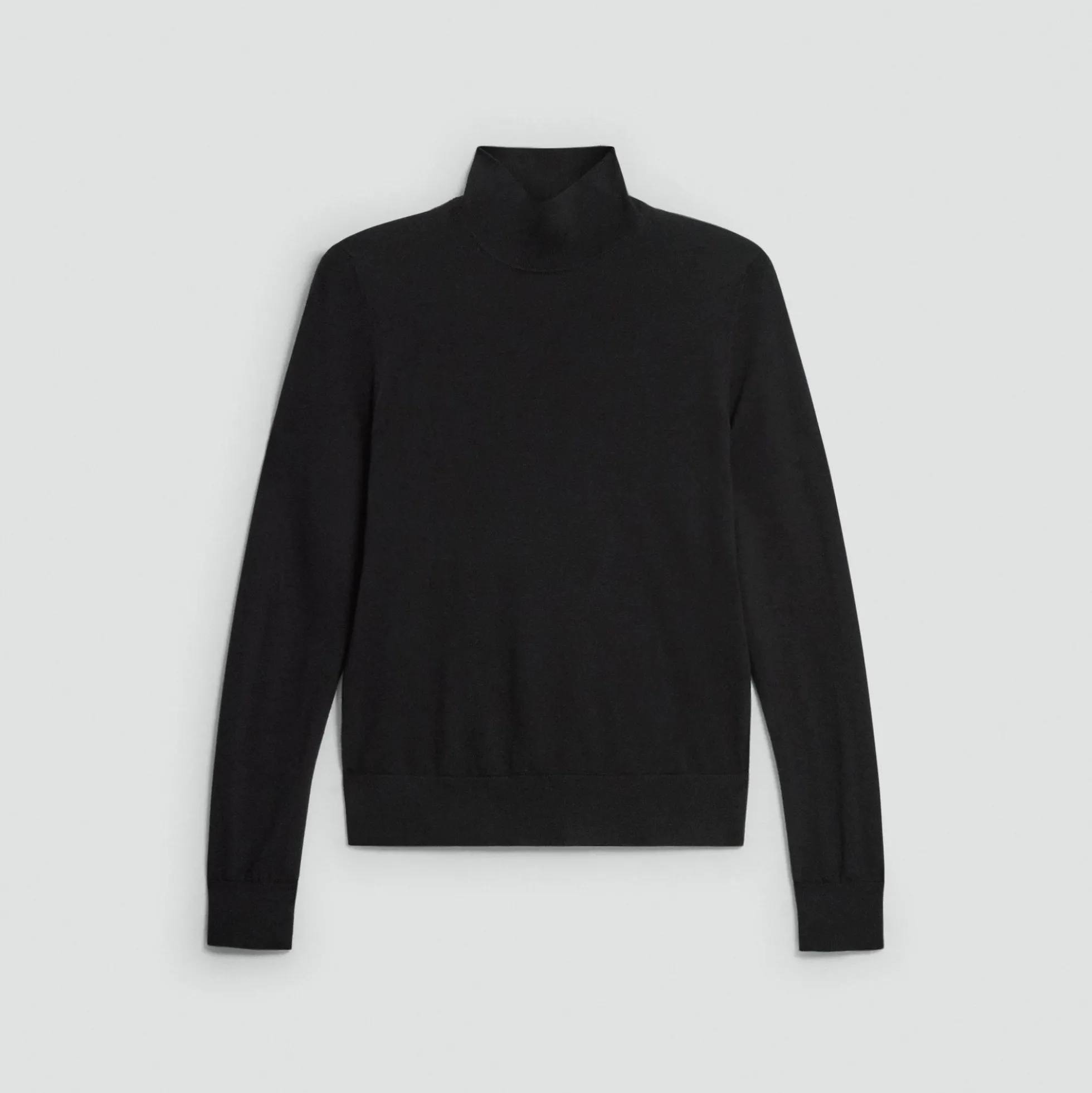 Turtleneck Sweater in Regal Wool