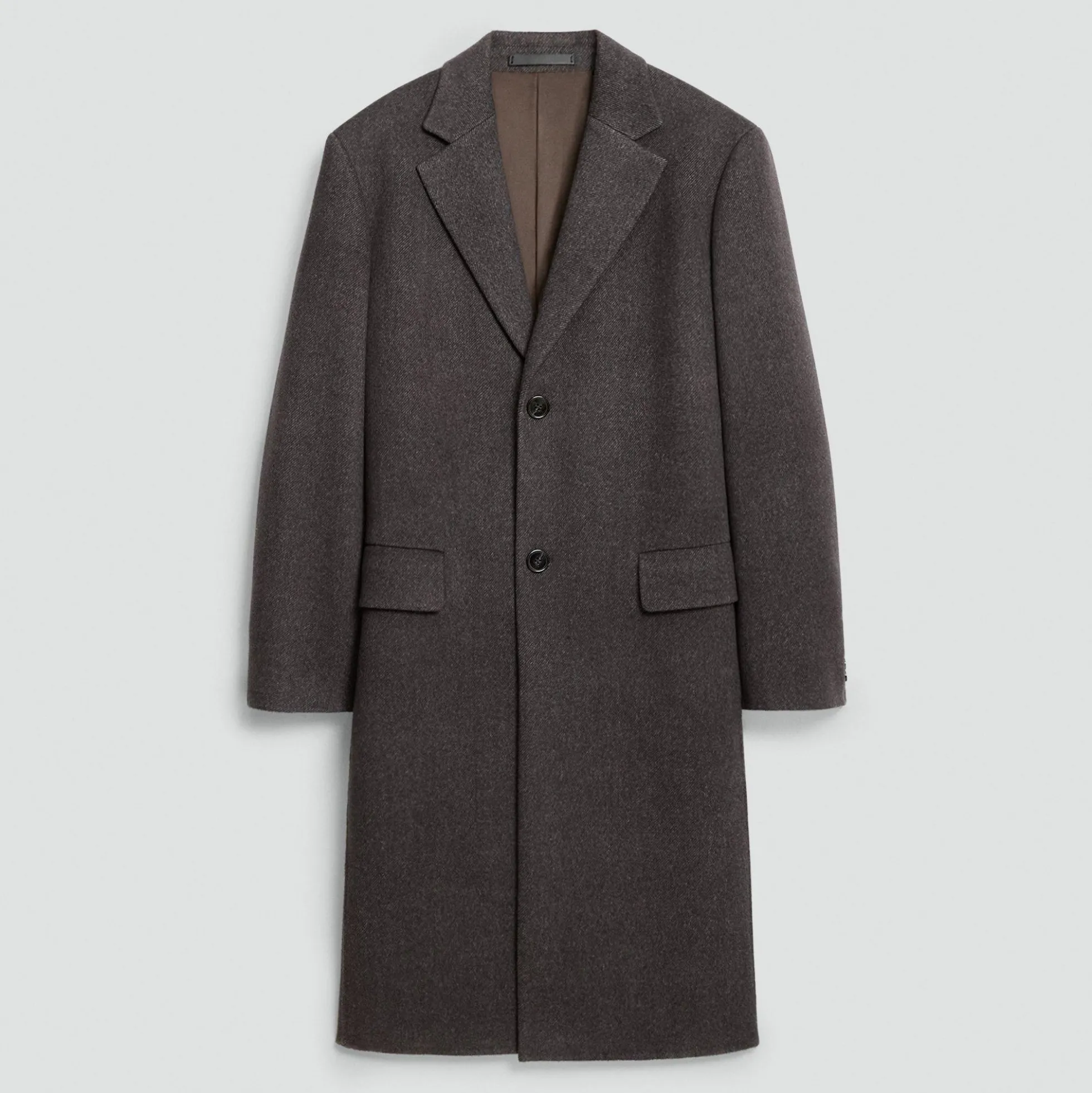 Two-Button Coat in Atelier Wool