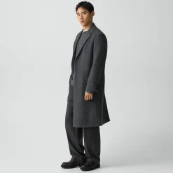 Two-Button Coat in Atelier Wool