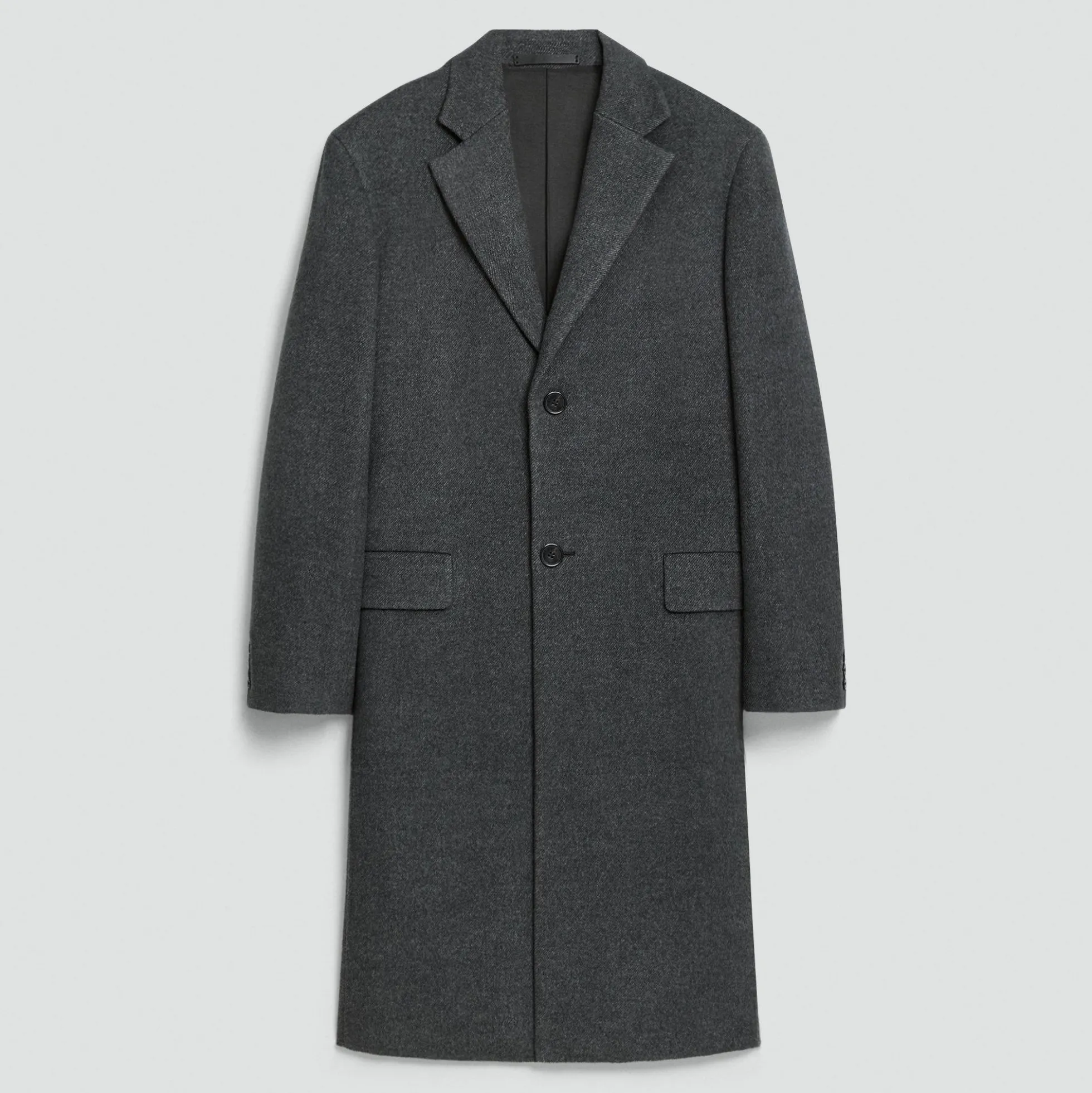 Two-Button Coat in Atelier Wool