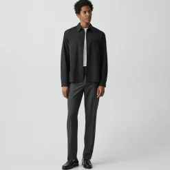 Utility Overshirt in Motion Wool