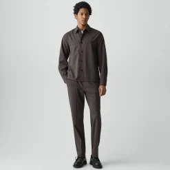 Utility Overshirt in Motion Wool