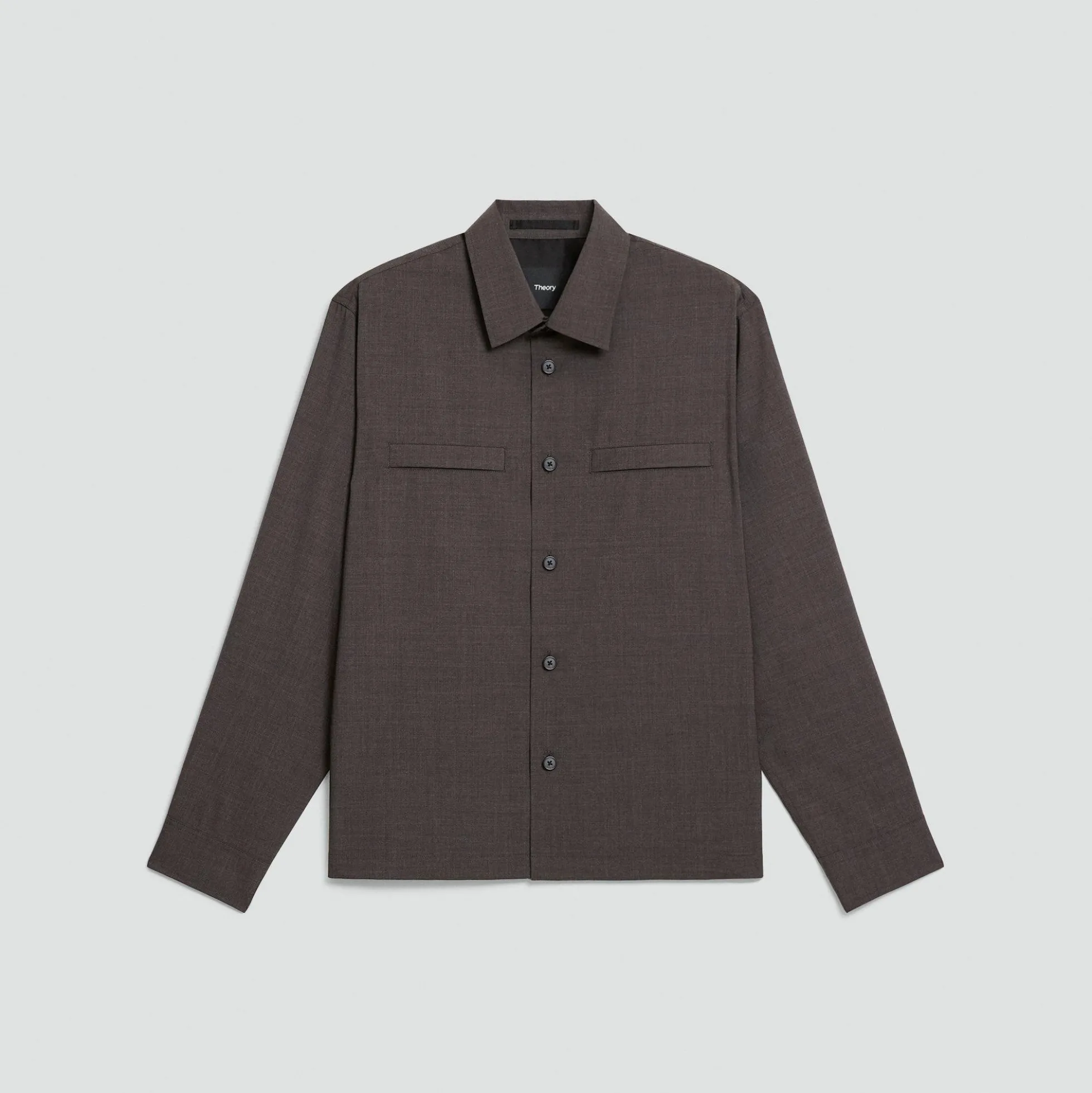 Utility Overshirt in Motion Wool