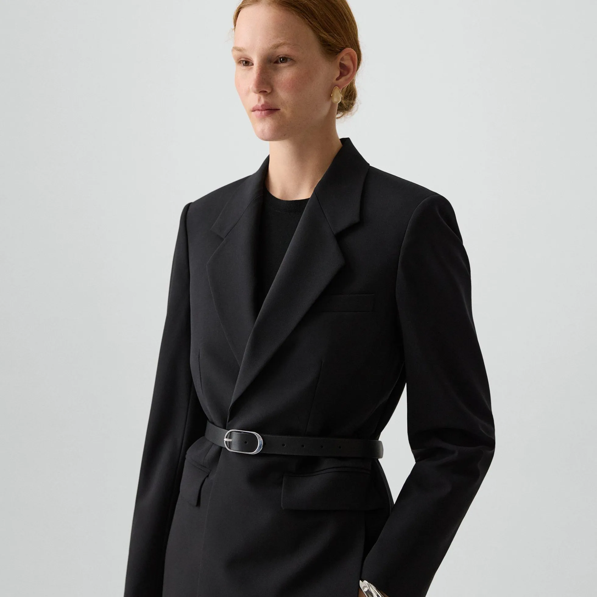 Vented Blazer in Good Wool