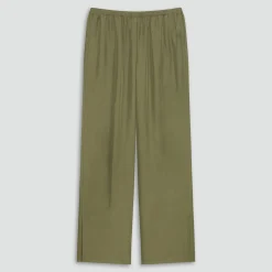Vented Pull-On Pant in Washed Twill