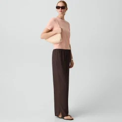 Vented Pull-On Pant in Washed Twill