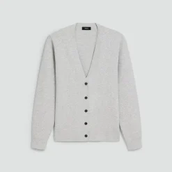V-Neck Cardigan in Light Bilen