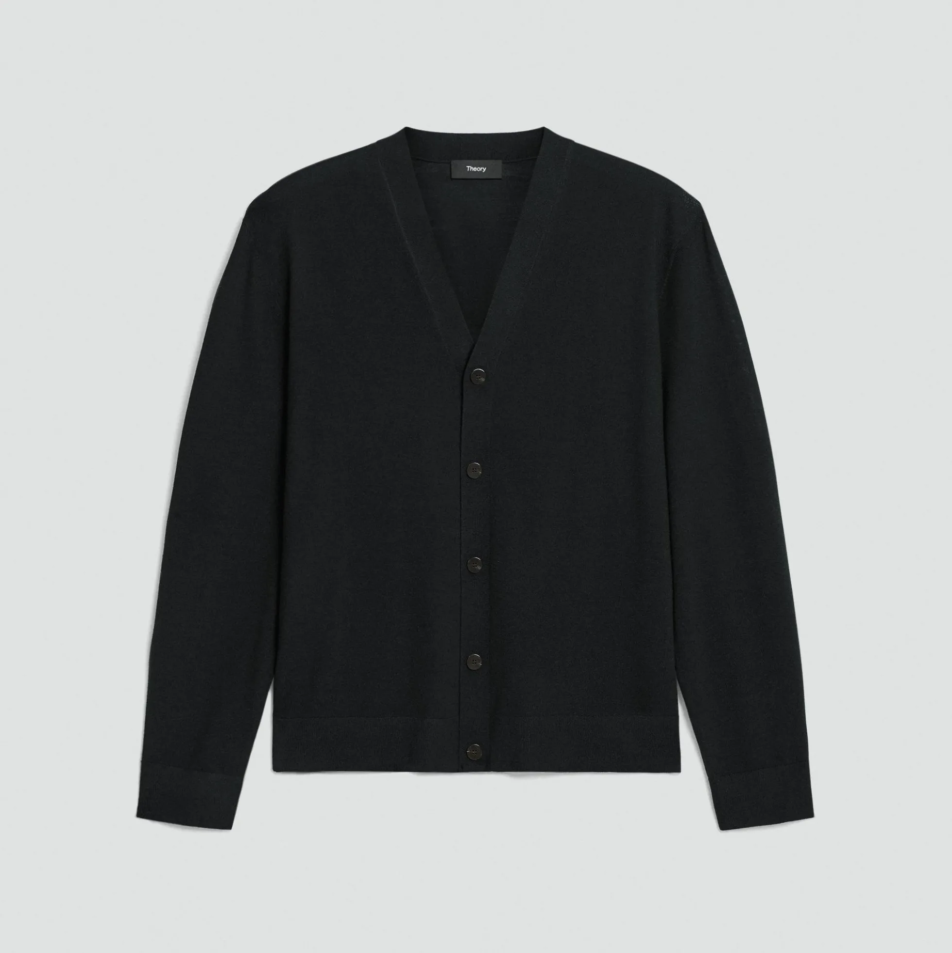 V-Neck Cardigan in Regal Wool
