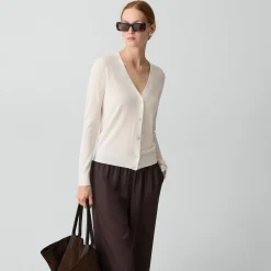V-Neck Cardigan in Regal Wool