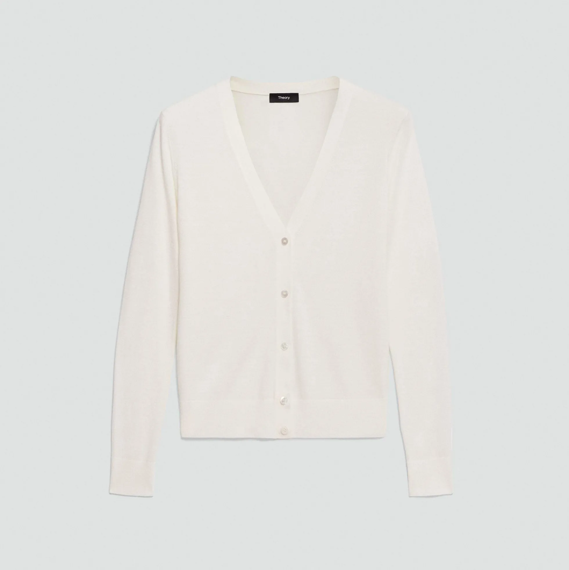 V-Neck Cardigan in Regal Wool