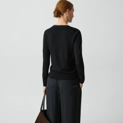 V-Neck Cardigan in Regal Wool