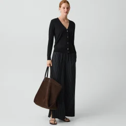 V-Neck Cardigan in Regal Wool